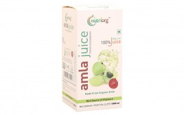 Nutriorg Amla Juice (Indian Gooseberry)  Bottle  1000 millilitre